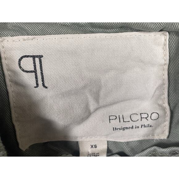 Anthropologie Pilcro Canvas Cropped Bomber Jacket Women's SZ XS Street - Picture 4 of 9